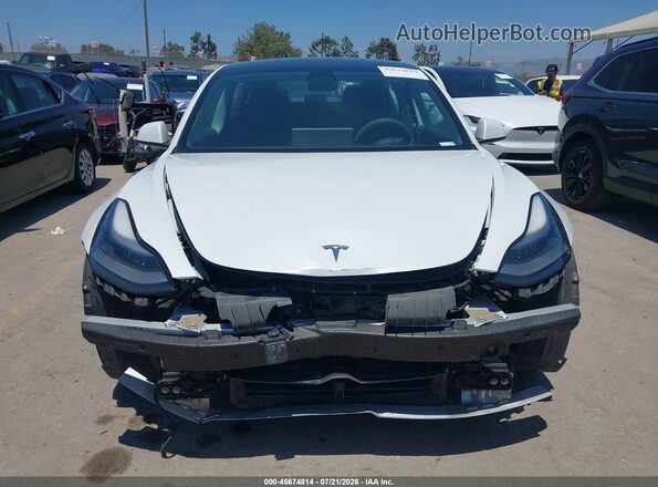 5YJ3E1EB2MF938975 2021 TESLA MODEL 3 Белый Вид задней части салона