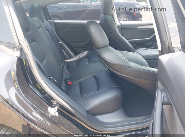 5YJ3E1EB2MF979493 2021 TESLA MODEL 3 Black VIN sticker view