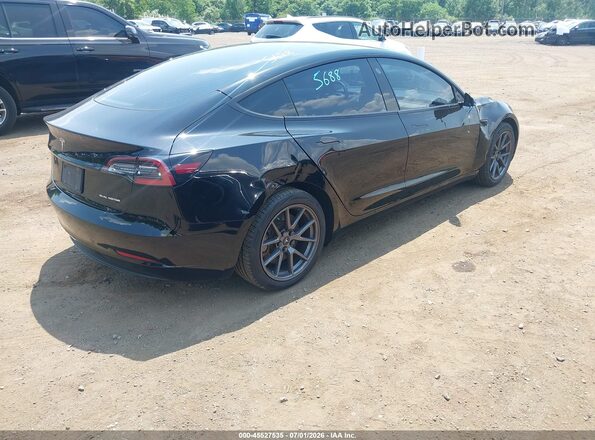 5YJ3E1EB2MF979493 2021 TESLA MODEL 3 Black Rear right