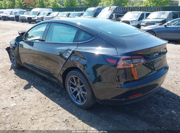 5YJ3E1EB2MF983155 2021 TESLA MODEL 3 Black Rear left