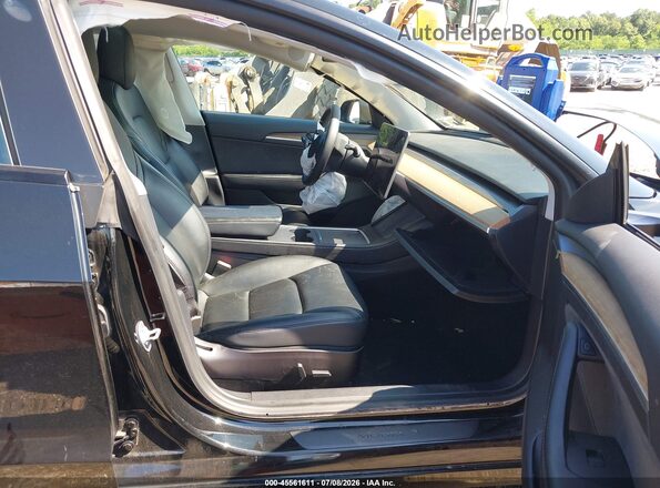 5YJ3E1EB2MF983155 2021 TESLA MODEL 3 Black Front interior view