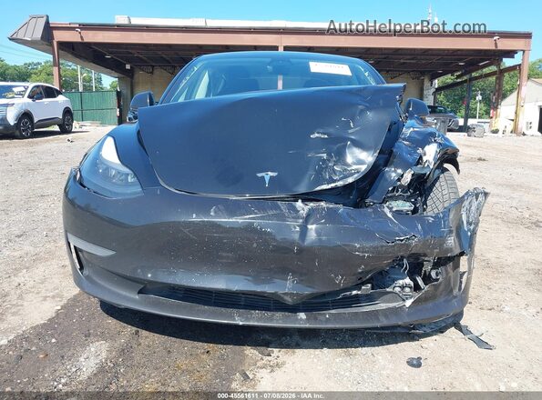 5YJ3E1EB2MF983155 2021 TESLA MODEL 3 Black Rear view