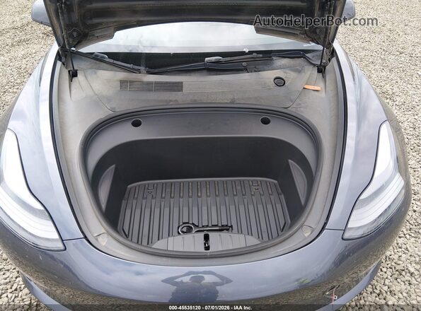 5YJ3E1EB2NF174420 2022 TESLA MODEL 3 Gray Vista trasera