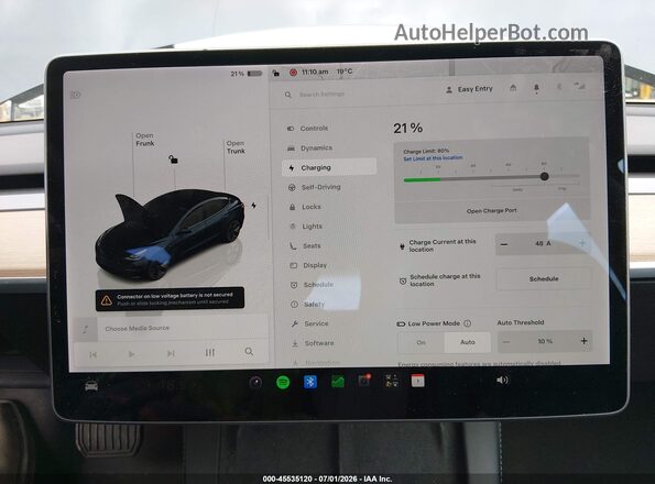 5YJ3E1EB2NF174420 2022 TESLA MODEL 3 Gray 