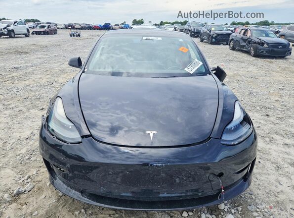 5YJ3E1EB2NF191556 2022 TESLA MODEL Черный Вид спереди