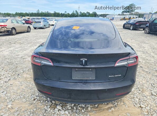 5YJ3E1EB2NF191556 2022 TESLA MODEL Черный Вид сзади