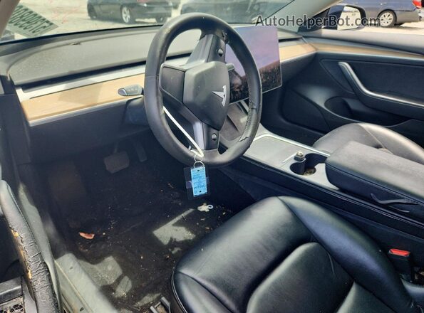 5YJ3E1EB2NF191556 2022 TESLA MODEL Черный Вид панели приборов