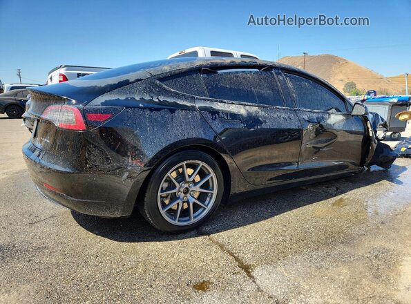 5YJ3E1EB2NF207755 2022 TESLA MODEL Black Trasero derecho