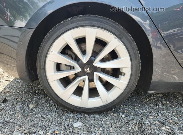 5YJ3E1EB2NF291348 2022 TESLA MODEL Charcoal 