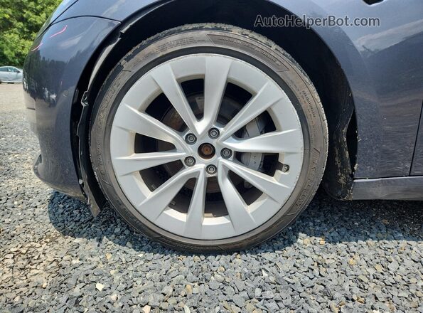 5YJ3E1EB2NF291348 2022 TESLA MODEL Charcoal Панорамний вид салону 360°