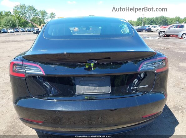 5YJ3E1EB2NF322758 2022 TESLA MODEL 3 Черный 