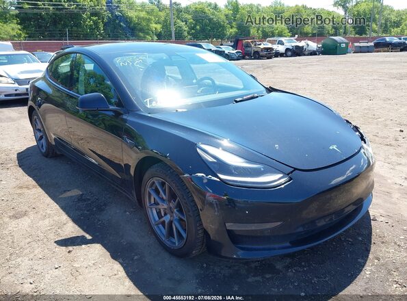 5YJ3E1EB2NF322758 2022 TESLA MODEL 3 Черный 