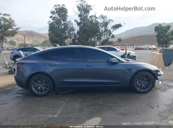 5YJ3E1EB2NF332884 2022 TESLA MODEL 3 Gray სალონის 360-გრადუსიანი ხედი