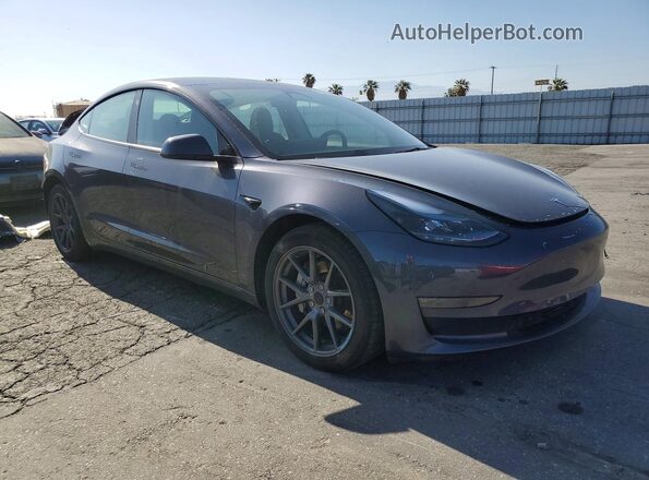 5YJ3E1EB2PF678193 2023 TESLA MODEL Black Front right