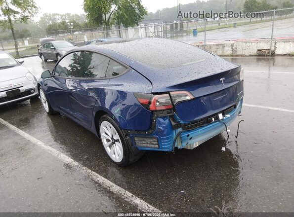 5YJ3E1EB2PF709510 2023 TESLA MODEL 3 Blue Tył lewy