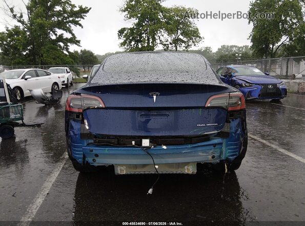 5YJ3E1EB2PF709510 2023 TESLA MODEL 3 Blue 