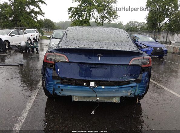 5YJ3E1EB2PF709510 2023 TESLA MODEL 3 Blue 