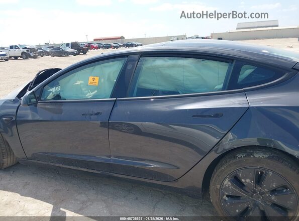 5YJ3E1EB2RF798353 2024 TESLA MODEL 3 Gray Սարքավորումների վահանակի տեսք