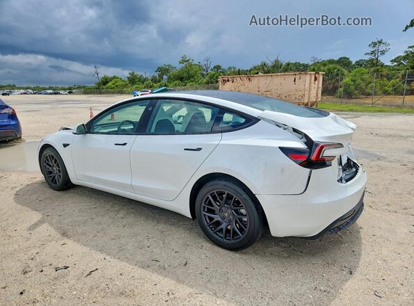 5YJ3E1EB2RF810999 2024 TESLA OTHER Белый Задняя левая четверть