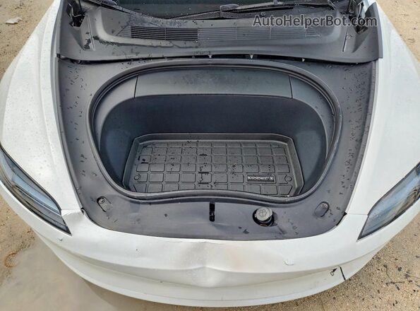 5YJ3E1EB2RF810999 2024 TESLA OTHER Белый Вид задней части салона