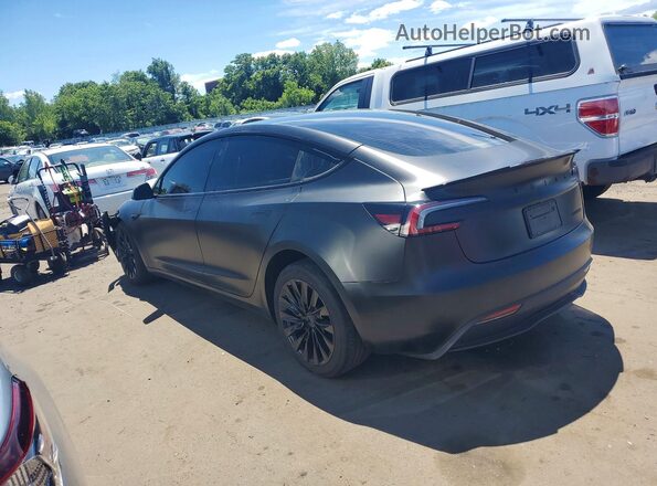 5YJ3E1EB2RF819024 2024 TESLA MODEL Black Задня ліва чверть