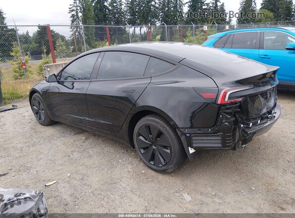 5YJ3E1EB2TF132536 2026 TESLA MODEL 3 Black Tył lewy