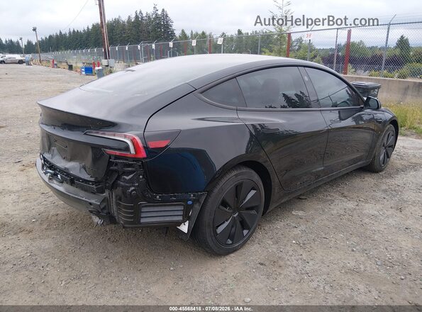 5YJ3E1EB2TF132536 2026 TESLA MODEL 3 Black Tył prawy
