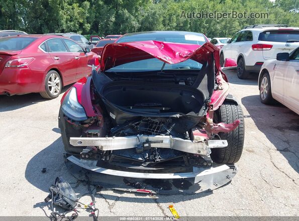 5YJ3E1EB3JF129660 2018 TESLA MODEL 3 Красный Вид спереди