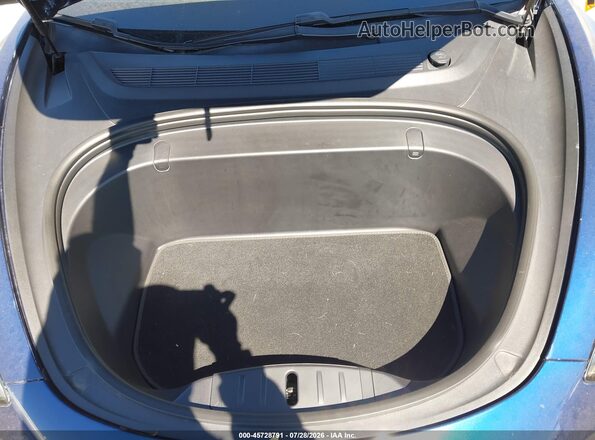 5YJ3E1EB3KF365615 2019 TESLA MODEL 3 Blue Вид ззаду