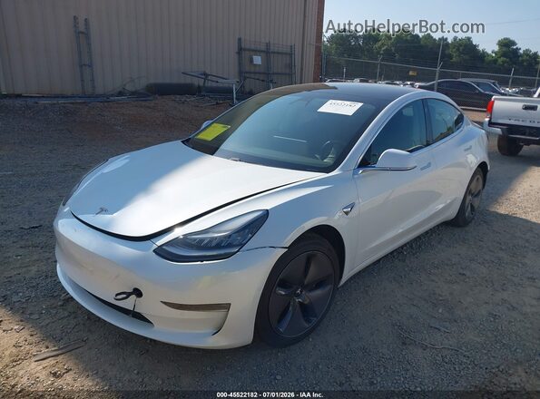 5YJ3E1EB3LF807732 2020 TESLA MODEL 3 White Передня ліва чверть