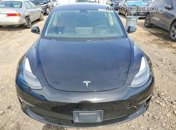 5YJ3E1EB3MF056360 2021 TESLA MODEL Черный Вид спереди