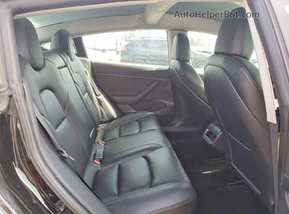 5YJ3E1EB3MF056360 2021 TESLA MODEL Черный Вид задних сидений