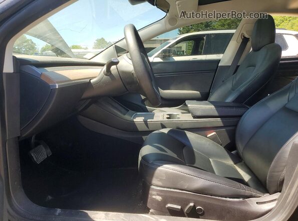 5YJ3E1EB3MF924535 2021 TESLA MODEL Black Սալոնի դիմացի տեսք