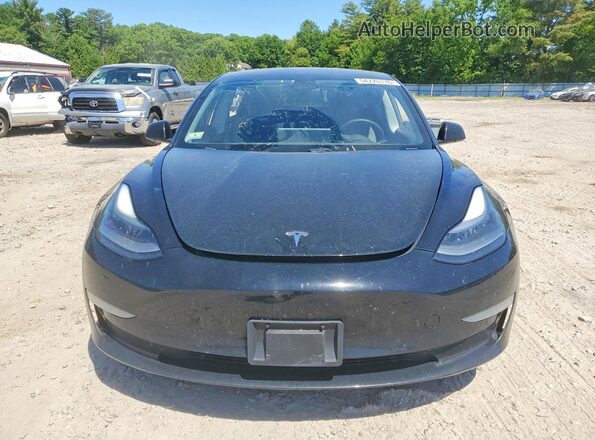 5YJ3E1EB3MF924535 2021 TESLA MODEL Black Դիմացի տեսք