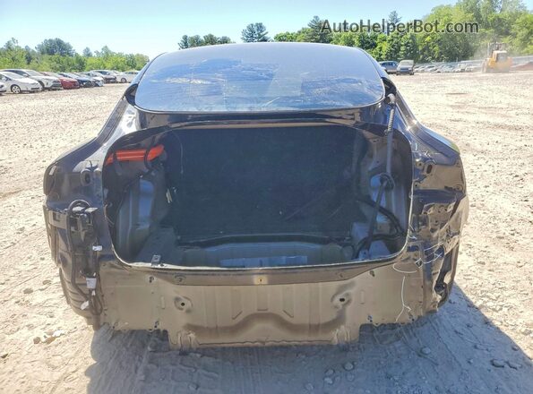 5YJ3E1EB3MF924535 2021 TESLA MODEL Black Հետևի տեսք