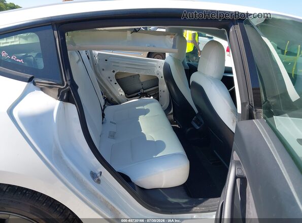 5YJ3E1EB3MF975789 2021 TESLA MODEL 3 Белый Вид наклейки с VIN-кодом