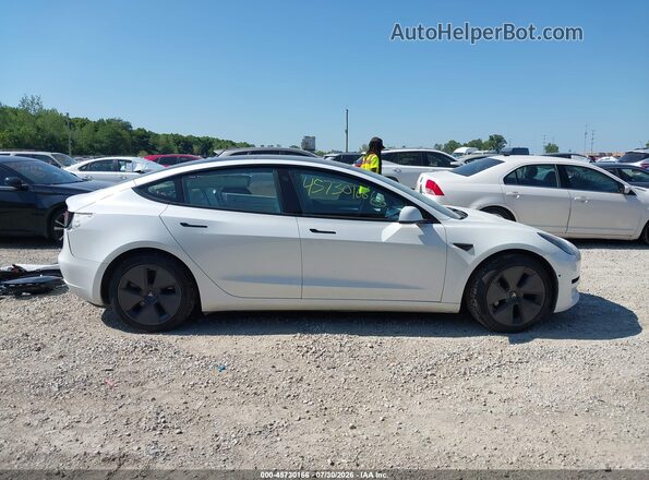 5YJ3E1EB3MF975789 2021 TESLA MODEL 3 Белый Панорамный вид салона 360°