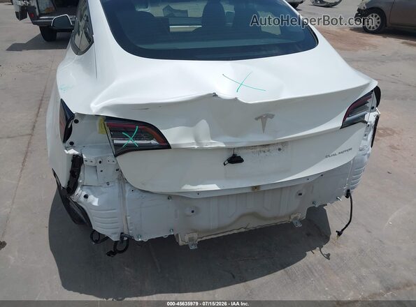 5YJ3E1EB3NF134668 2022 TESLA MODEL 3 White Вид спереду