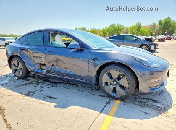 5YJ3E1EB3NF155424 2022 TESLA MODEL Charcoal Առջևի աջ
