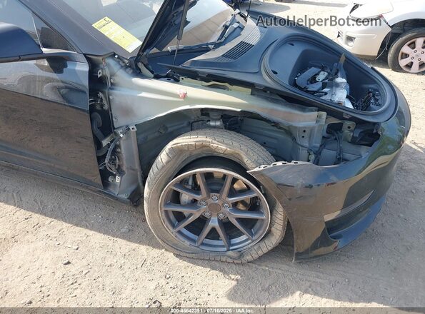 5YJ3E1EB3NF174376 2022 TESLA MODEL 3 Black Вид спереду