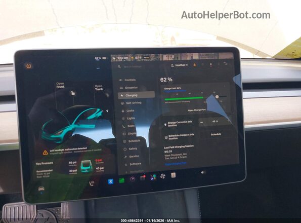 5YJ3E1EB3NF174376 2022 TESLA MODEL 3 Black 