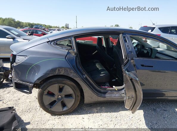 5YJ3E1EB3PF465480 2023 TESLA MODEL 3 Серый Вид наклейки с VIN-кодом