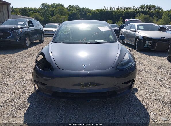 5YJ3E1EB3PF465480 2023 TESLA MODEL 3 Серый Вид щитка приборов