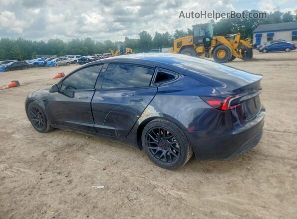 5YJ3E1EB3RF740879 2024 TESLA MODEL Gray უკანა მარცხენა