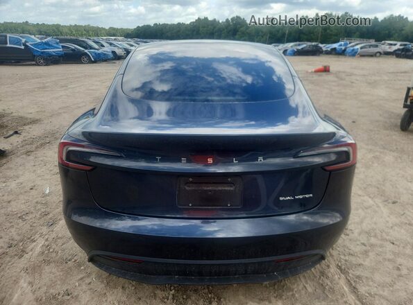 5YJ3E1EB3RF740879 2024 TESLA MODEL Gray უკანა ხედი