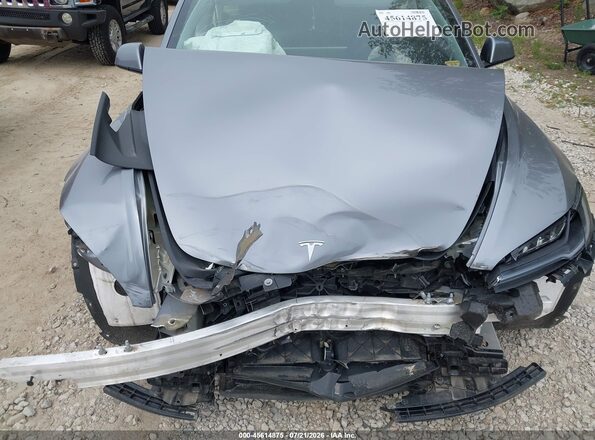 5YJ3E1EB3SF972985 2025 TESLA MODEL 3 Серебряный Вид сзади
