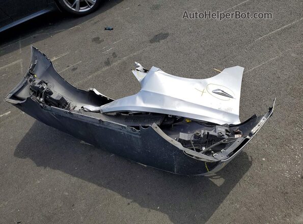5YJ3E1EB4JF091193 2018 TESLA MODEL Silver Engine compartment view