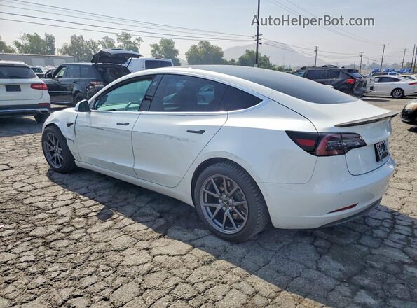 5YJ3E1EB4KF388532 2019 TESLA MODEL White უკანა მარცხენა
