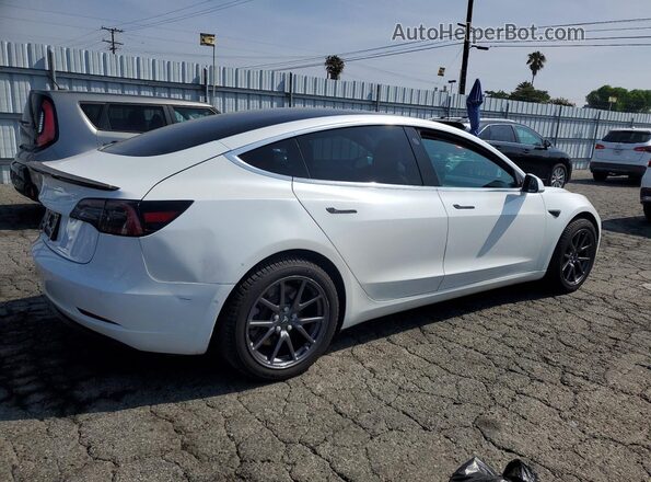 5YJ3E1EB4KF388532 2019 TESLA MODEL White უკანა მარჯვენა