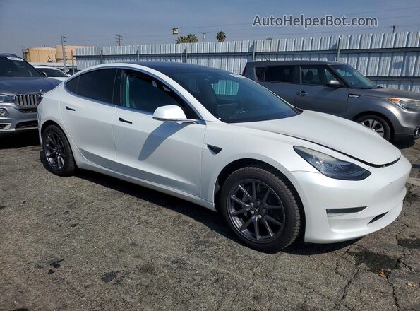 5YJ3E1EB4KF388532 2019 TESLA MODEL White წინა მარჯვენა
